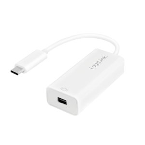 LOGILINK - Câble adaptateur USB 3.2 - Mini DisplayPort, blanc