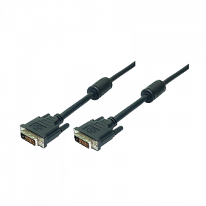 LOGILINK - Câble DVI-D 24+1, Dual Link, noir, 2,0 m