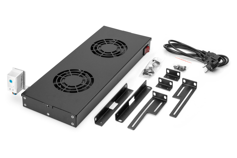 DIGITUS - unité de ventilation 19", 1 U, 2 ventilateurs 120 mm 5 DIGITUS - unité de ventilation 19", 1 U, 2 ventilateurs 120 mm – Image 5