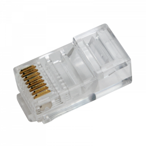 LOGILINK - Connecteur RJ45 pour câble plat, non blindé, prise rj45