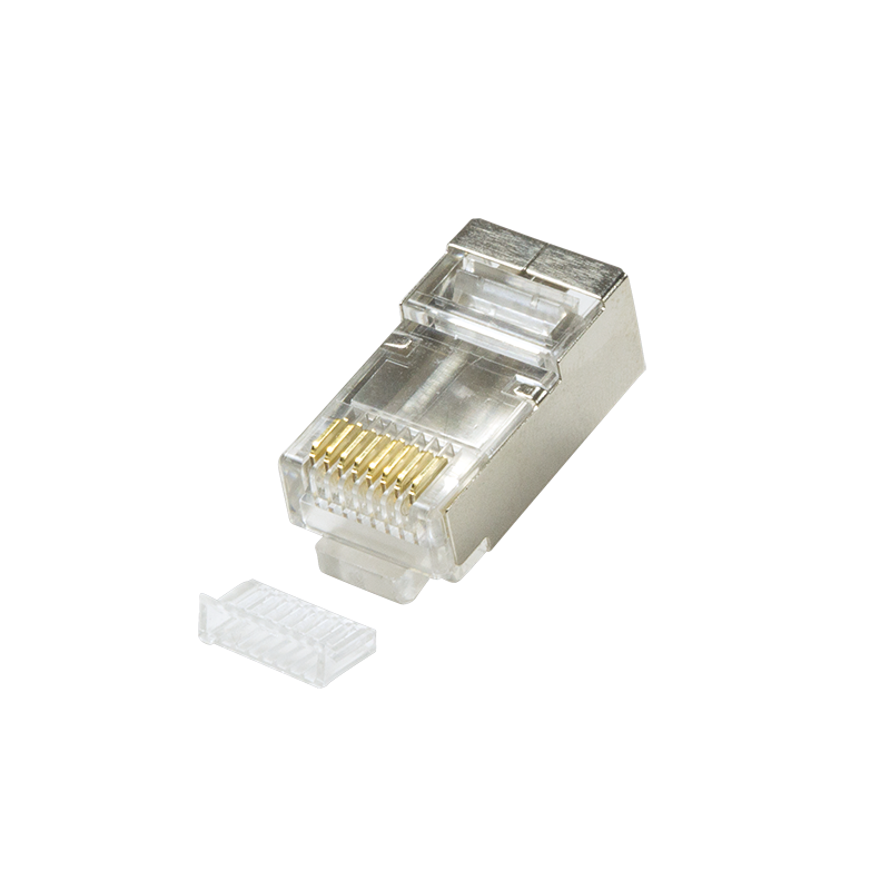 LOGILINK - Connecteur mâle RJ45 pour câble rond, Cat.5e, 1 LOGILINK - Connecteur mâle RJ45 pour câble rond, Cat.5e,