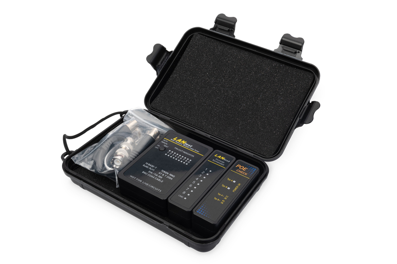 DIGITUS - Testeur pour câble réseau et communication, RJ45/BNC 4 DIGITUS - Testeur pour câble réseau et communication, RJ45/BNC – Image 4