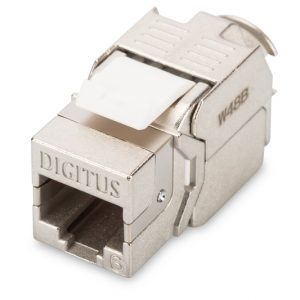 DIGITUS - module Keystone Cat. 6, blindé