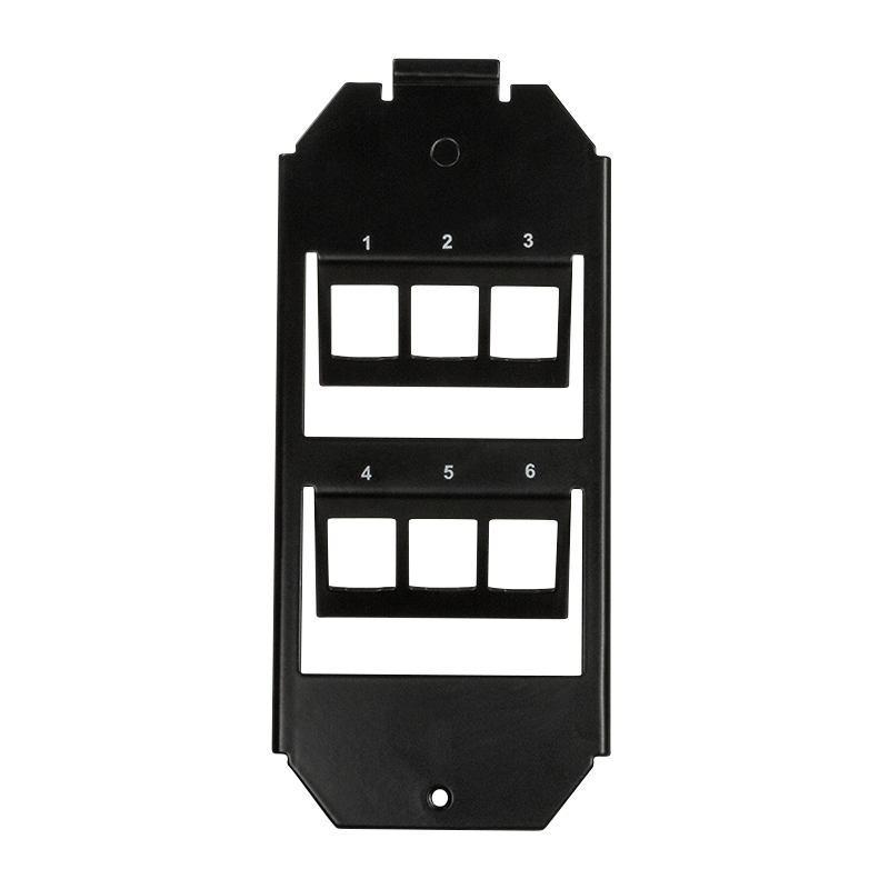 LOGILINK - Support triple dans le sol pour 6 embases Keystone 2 LOGILINK - Support triple dans le sol pour 6 embases Keystone – Image 2