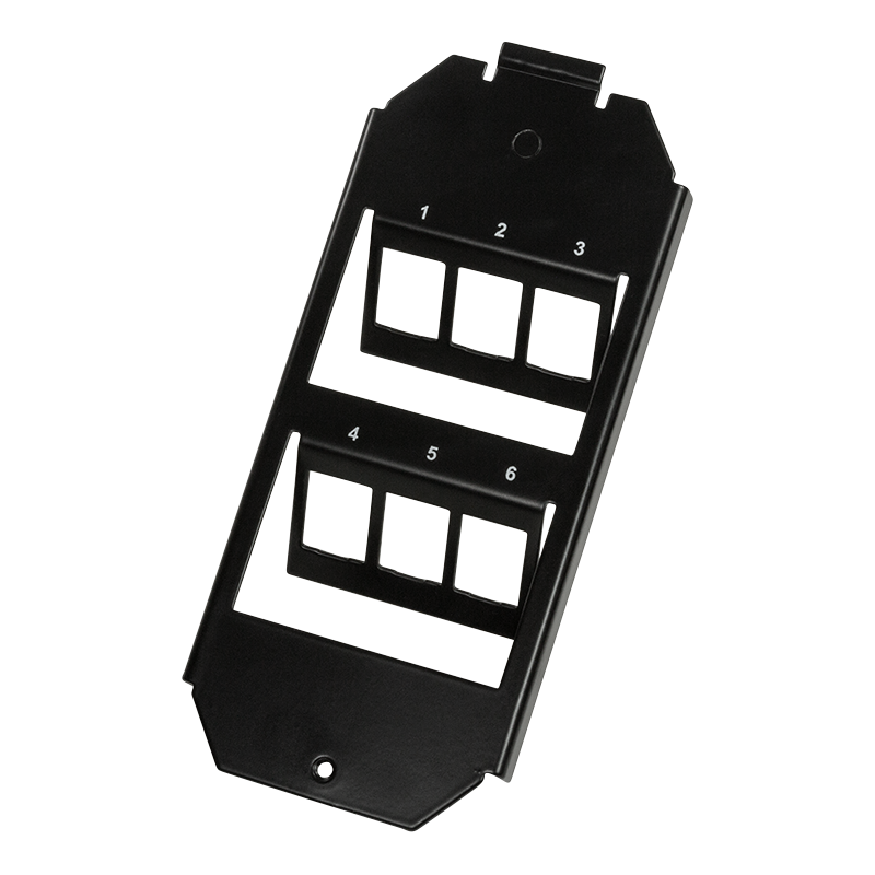 LOGILINK - Support triple dans le sol pour 6 embases Keystone 1 LOGILINK - Support triple dans le sol pour 6 embases Keystone