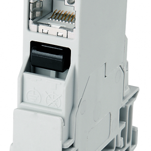 Telegartner - Connecteur pour rail STX, + module B RJ45