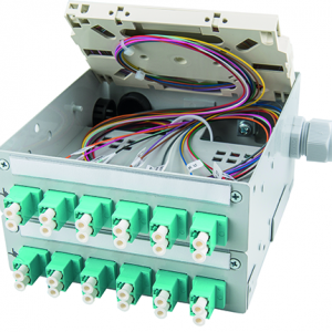 Telegartner - Distributeur rails de support STX, 12 SC-Duplex