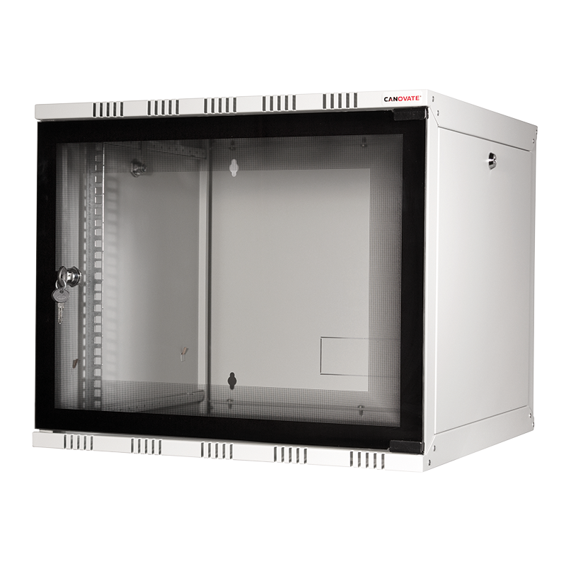 LOGILINK - Boîtier mural 19", démonté, 12 U, gris clair 4 LOGILINK - Boîtier mural 19", démonté, 12 U, gris clair – Image 4