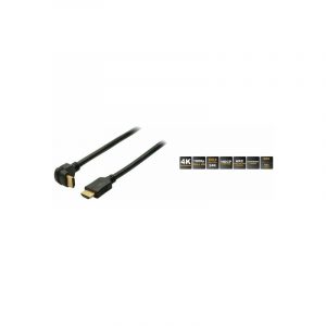 shiverpeaks BASIC-S Câble HDMI, fiche A mâle - coudé