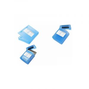 LogiLink Boîtier de protection pour disques durs 2,5", bleu