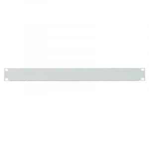 Accessoires LogiLink Plaque obturatrice 19", 2 U, gris clair(RAL7035) panneau en tôle pour les compartiments vides dans un cadre de 19", tôle en acier, revêtement électrostatique,
