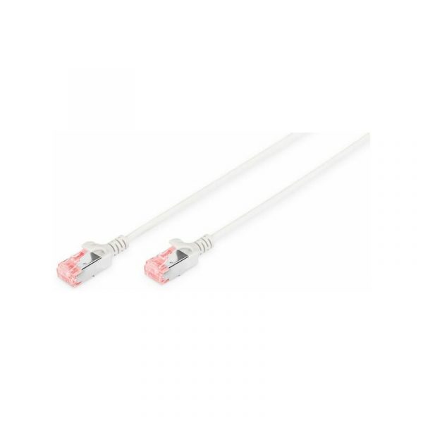 Câble cat.6 DIGITUS Câble de brassage Slim, Cat.6, U