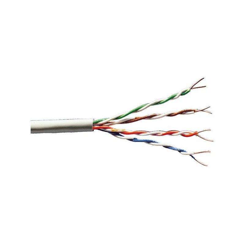 DIGITUS cat 5e U/UTP, boîte 100 m, gris 1 Câbles patch Cat.5e DIGITUS cat 5e U