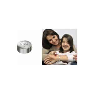 VARTA Pile oxyde argent pour montre, V391 (SR55), High Drain