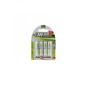 ANSMANN Pile rechargeable NiMH, maxE Mignon AA, 1.300 mAh